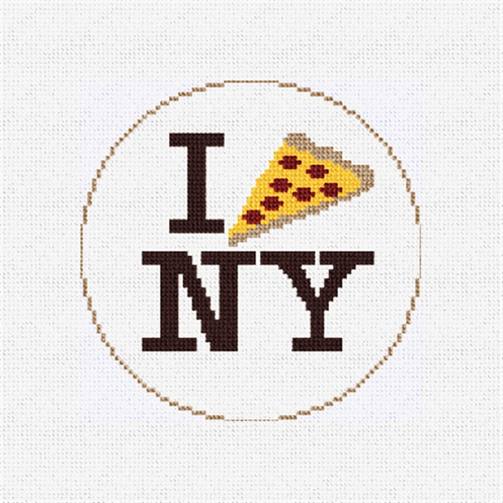 New York Pizza Needlepoint Ornament Kit