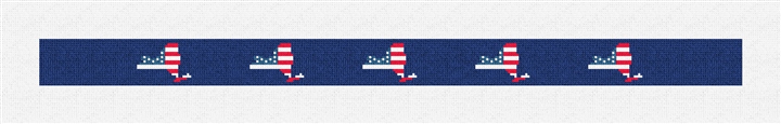 New York State Needlepoint Dog Collar Kit