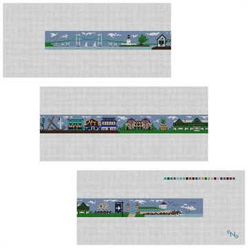 Newport Rhode Island Needlepoint Belt Kit