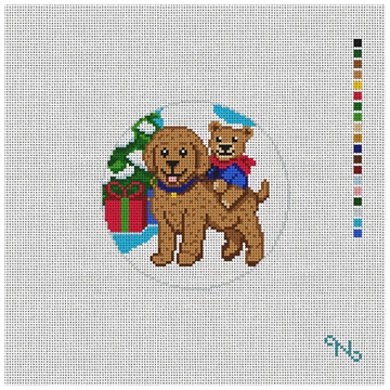 North Pole Pals Needlepoint Ornament Kit