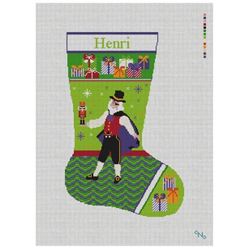 Nutcracker's Herr Drosselmeyer Needlepoint Kit