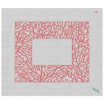 Ocean Coral Picture Frame Needlepoint Kit