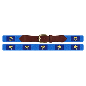 Oregon Flag Needlepoint Belt