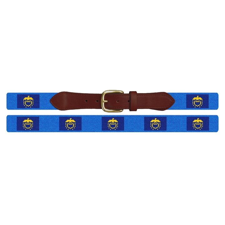 Oregon Flag Needlepoint Belt