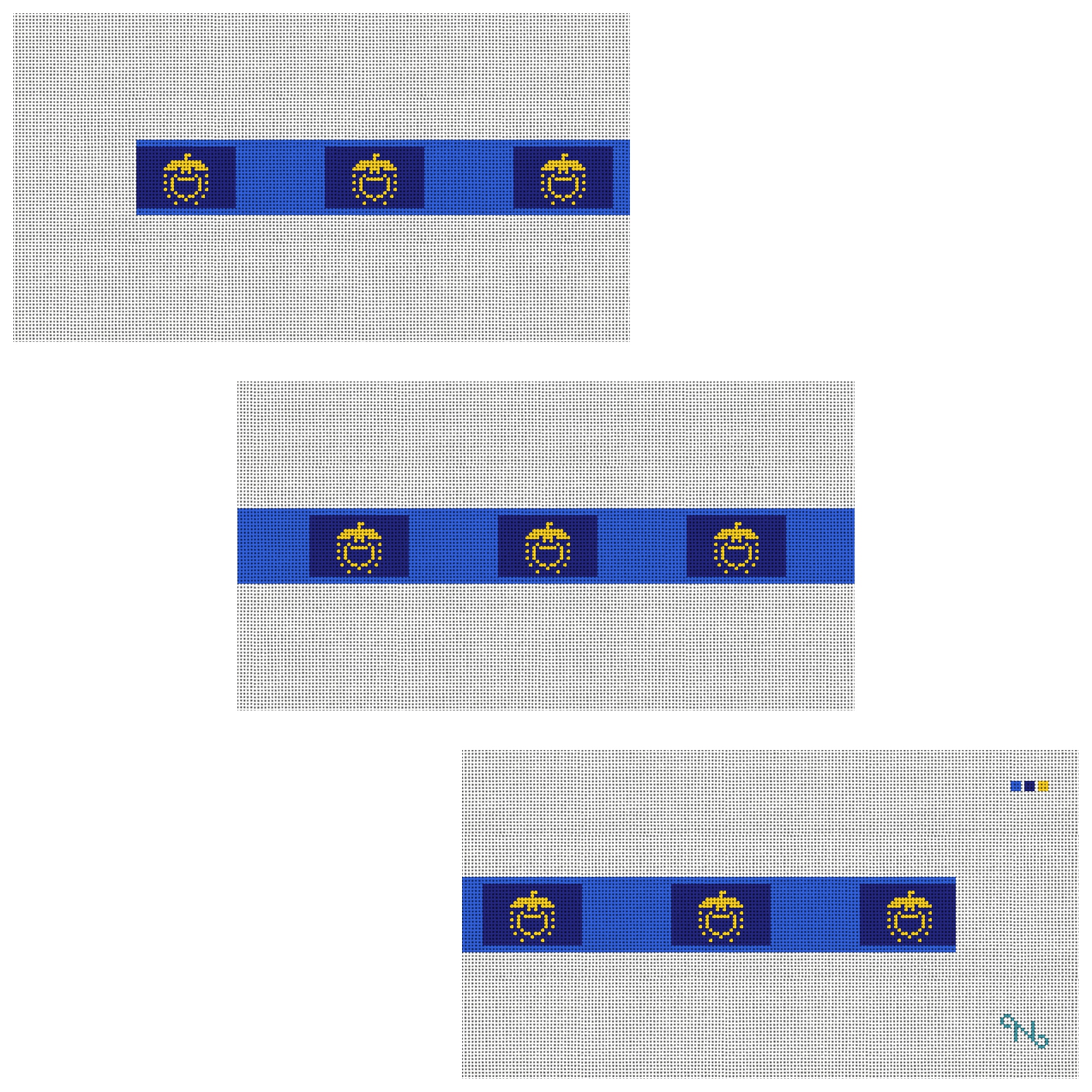 Oregon Flag Needlepoint Belt Kit