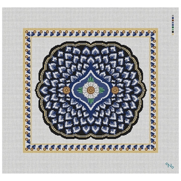 Ornamental Needlepoint Pillow Kit