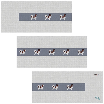 Papillon Needlepoint Belt Kit