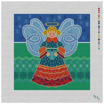 Patch Angel Needlepoint Kit
