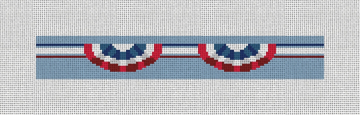 Patriotic Celebration Needlepoint Key Fob Kit