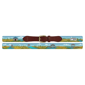 Pawleys Island Needlepoint Belt