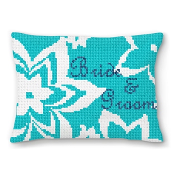 Personalized Flower Ring Pillow