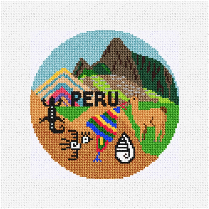 Peru Needlepoint Ornament Kit