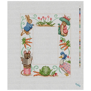Peter Rabbit Picture Frame Needlepoint Kit