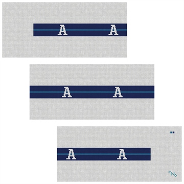 Pinstripe Groomsmen Needlepoint Belt Kit
