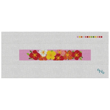 Plentiful Poppies Needlepoint Key Fob Kit