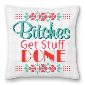 Preppy Ideas Needlepoint Pillow