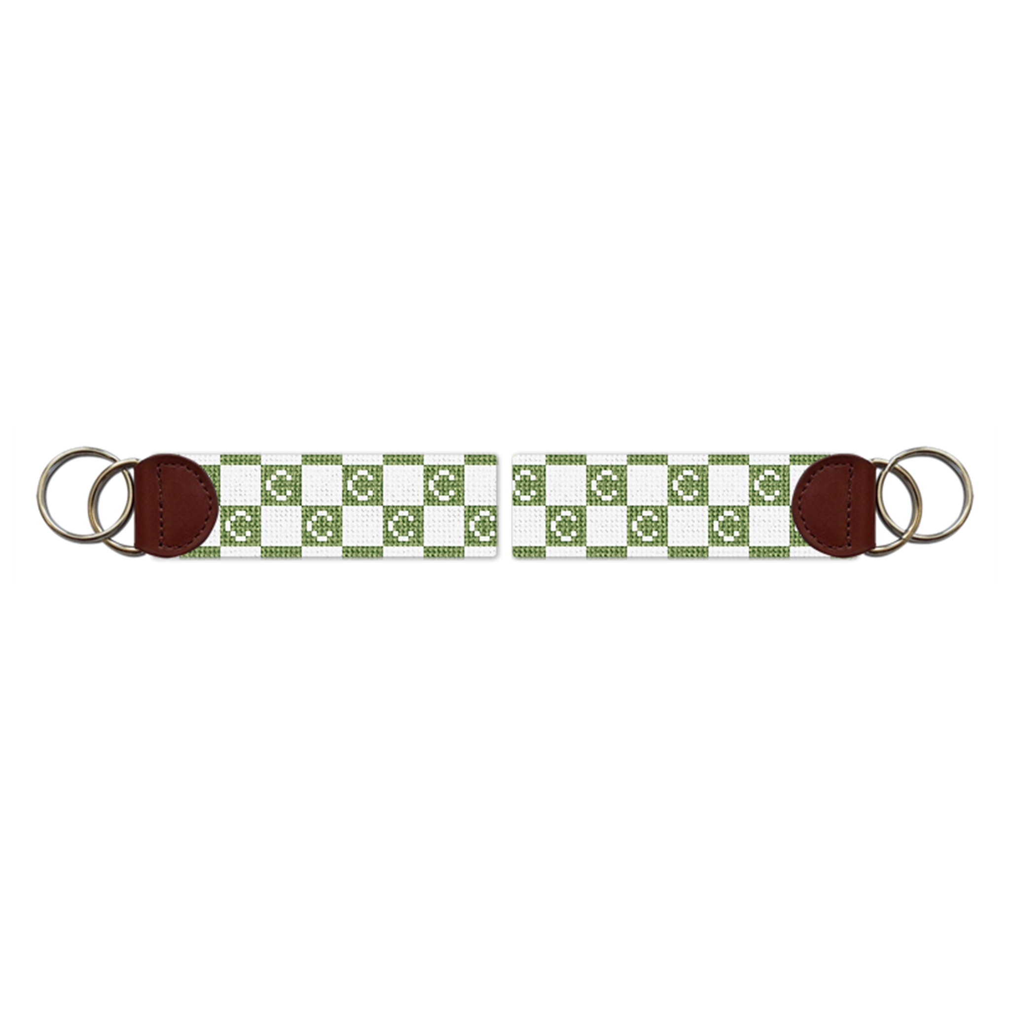 Primis Letter Needlepoint Key Fob