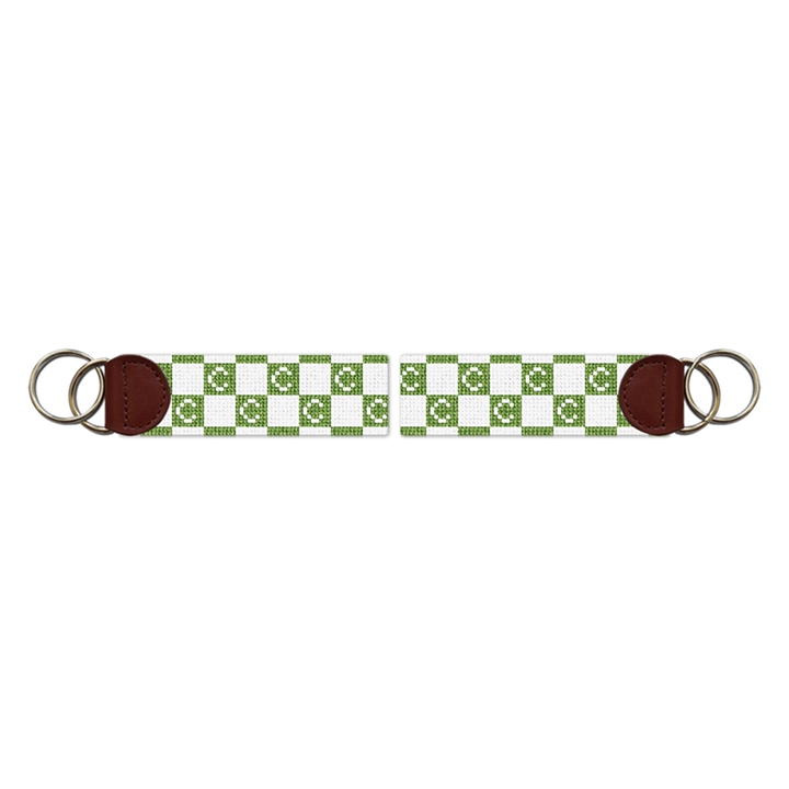 Primis Letter Needlepoint Key Fob