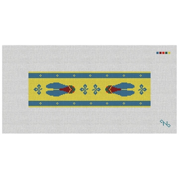 Provencal Face Mask Panel Needlepoint Kit