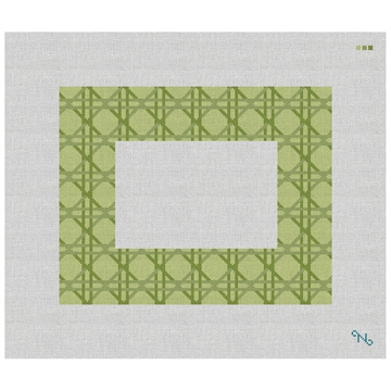 Rattan Picture Frame Needlepoint Kit