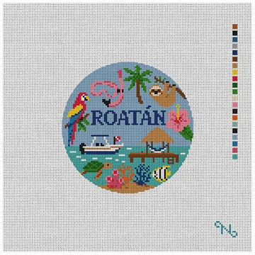 Roatán Needlepoint Ornament Kit