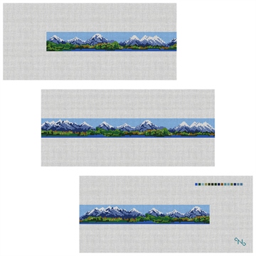 Rocky Mountain Needlepoint Belt Kit