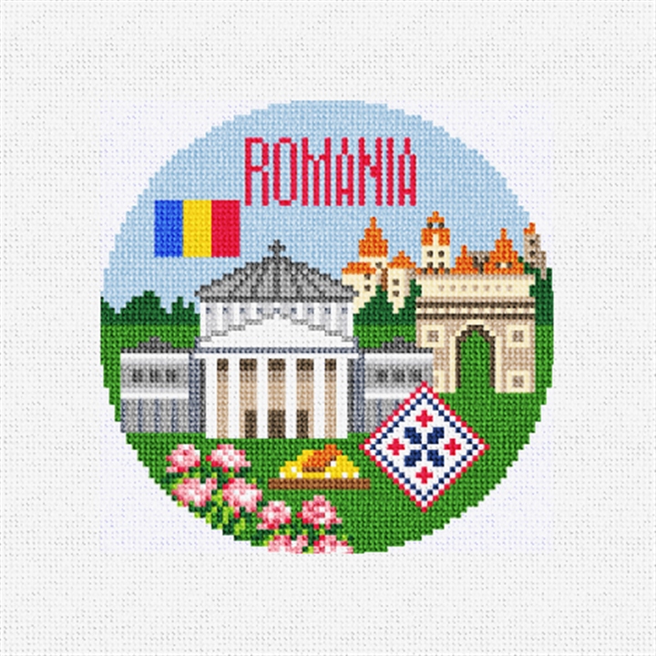 Romania Needlepoint Ornament Kit