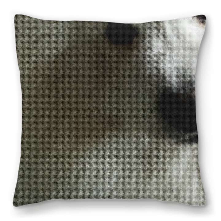 Samoyed Needlepoint Pillow 