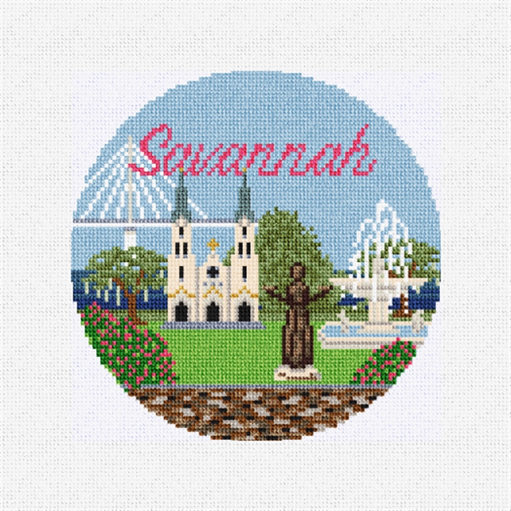 Savannah Needlepoint Ornament Kit