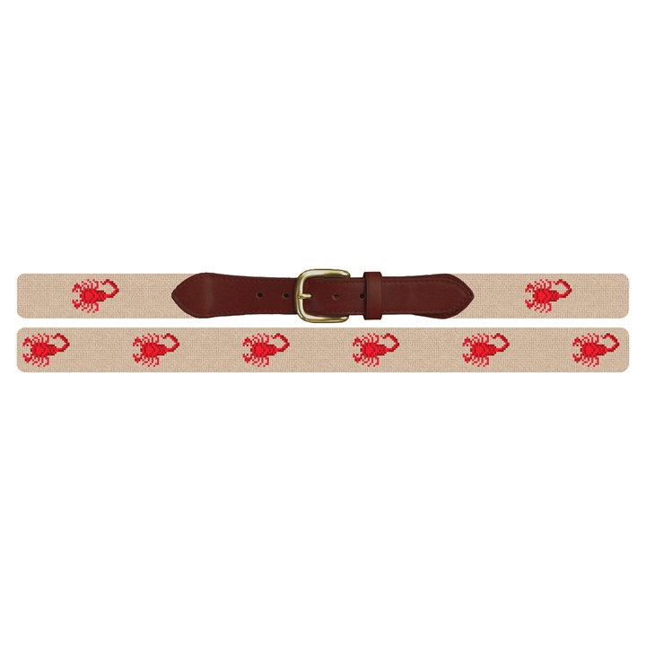 Scorpion Needlepoint Belt