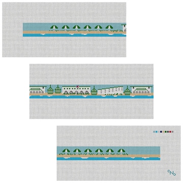 Sea Bright New Jersey Needlepoint Belt Kit