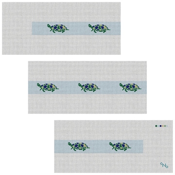 Sea Turtle Needlepoint Belt Kit