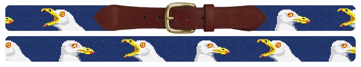 Seagull Needlepoint Belt