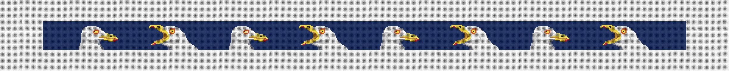 Seagull Needlepoint Belt Kit
