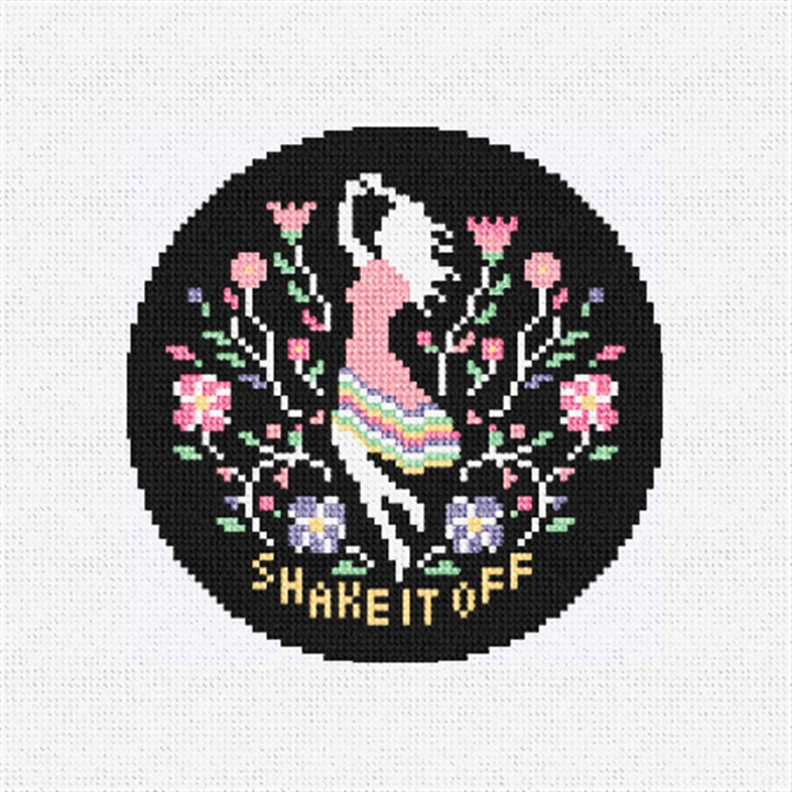 Shake It Off Needlepoint Ornament Kit