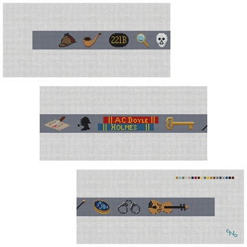 Sherlock Holmes Needlepoint Belt Kit