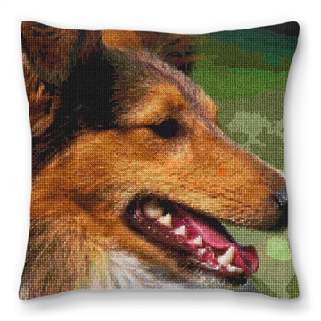 Shetland Sheepdog Personalized Pillow