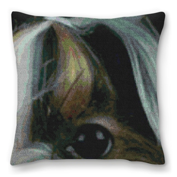 Shih Tzu Needlepoint Pillow