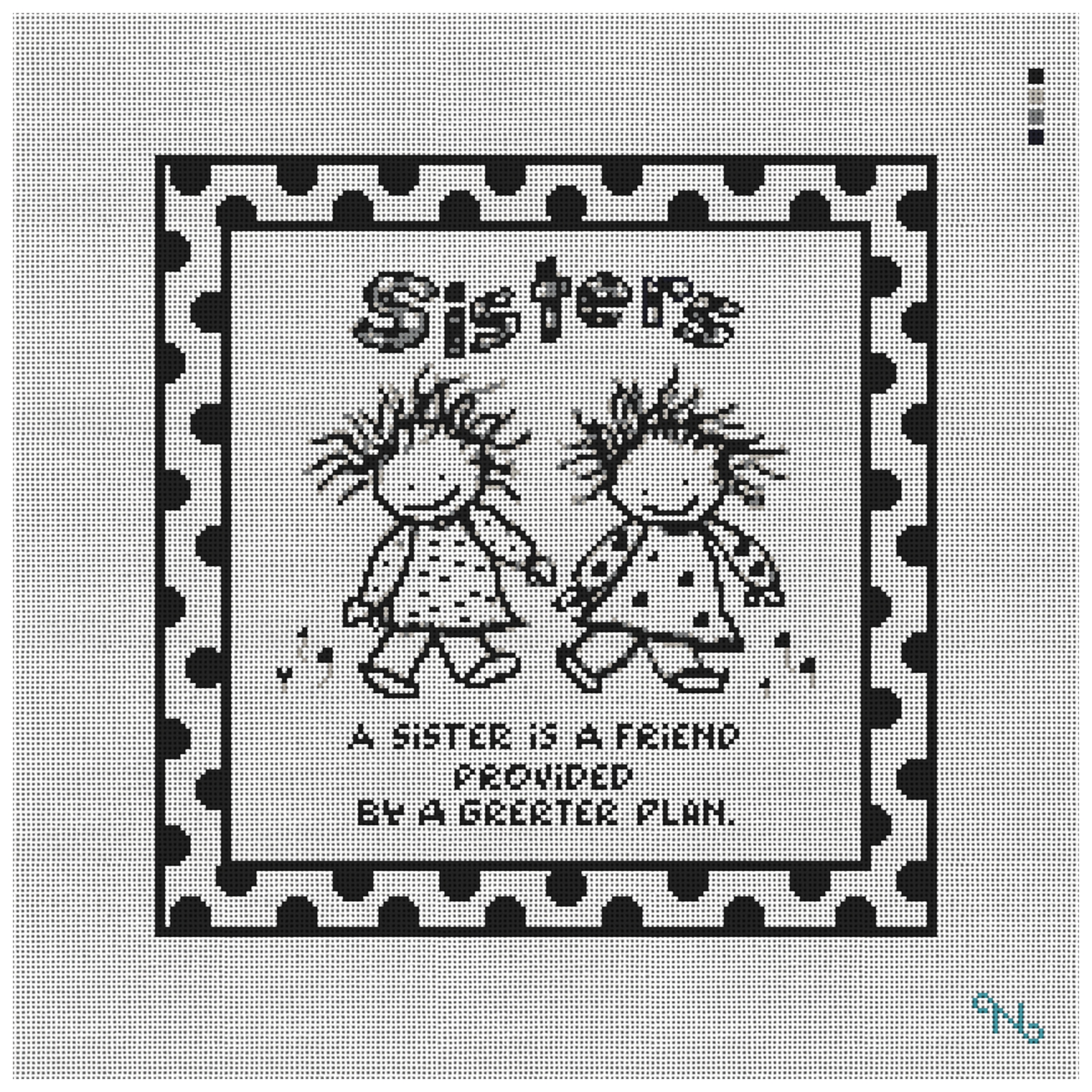 Sisters Needlepoint Kit