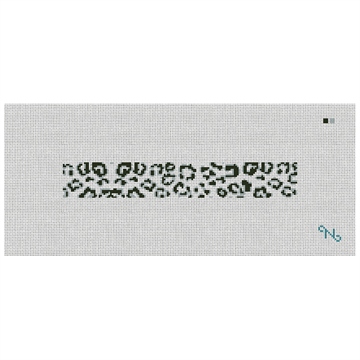 Snow Leopard Needlepoint Key Fob Kit