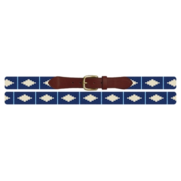 Southwestern Diamond Needlepoint Belt
