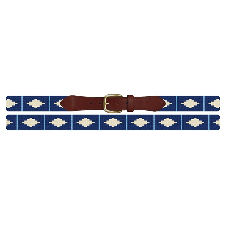 Southwestern Diamond Needlepoint Belt 