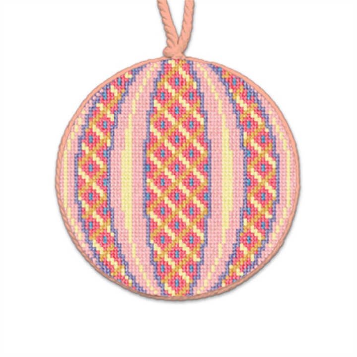 Sparkle and Cheer Needlepoint Ornament