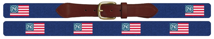Spirit of 76 Needlepoint Belt