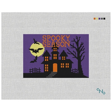 Spooky Season Needlepoint Door Hanger Kit