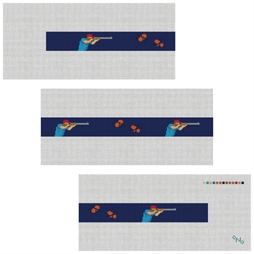 Sporting Clays Needlepoint Belt Kit