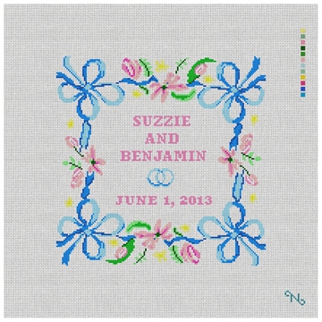 Spring Ribbon Ring Bearer Pillow Kit