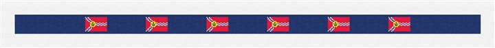 St. Louis Flag Needlepoint Belt Kit