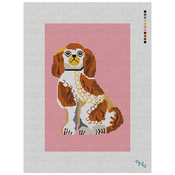 Staffordshire Terrier Needlepoint Kit