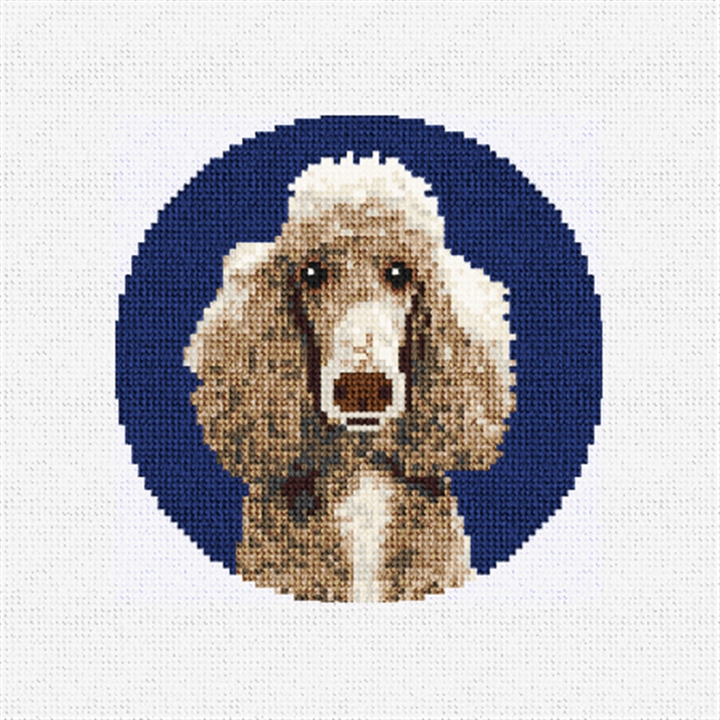 Standard Poodle Needlepoint Ornament Kit